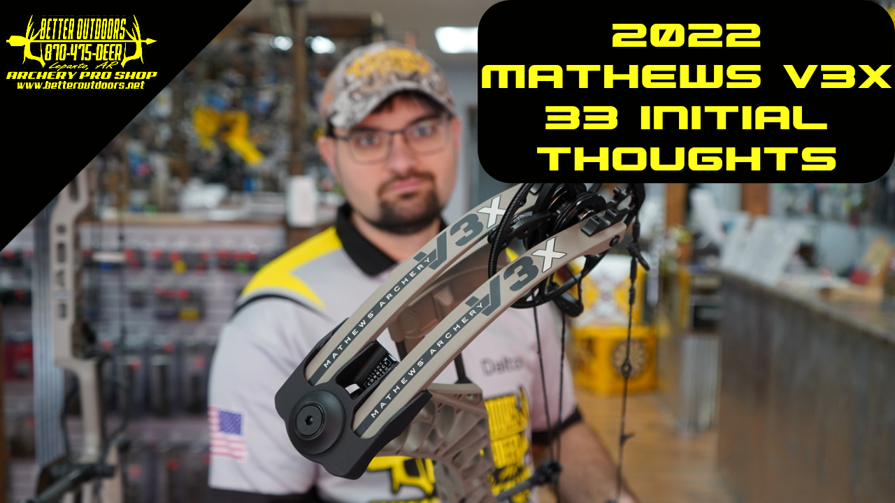 Mathews Archery V3X™33 Bow Initial Thoughts: Did You Know Series Episode 1