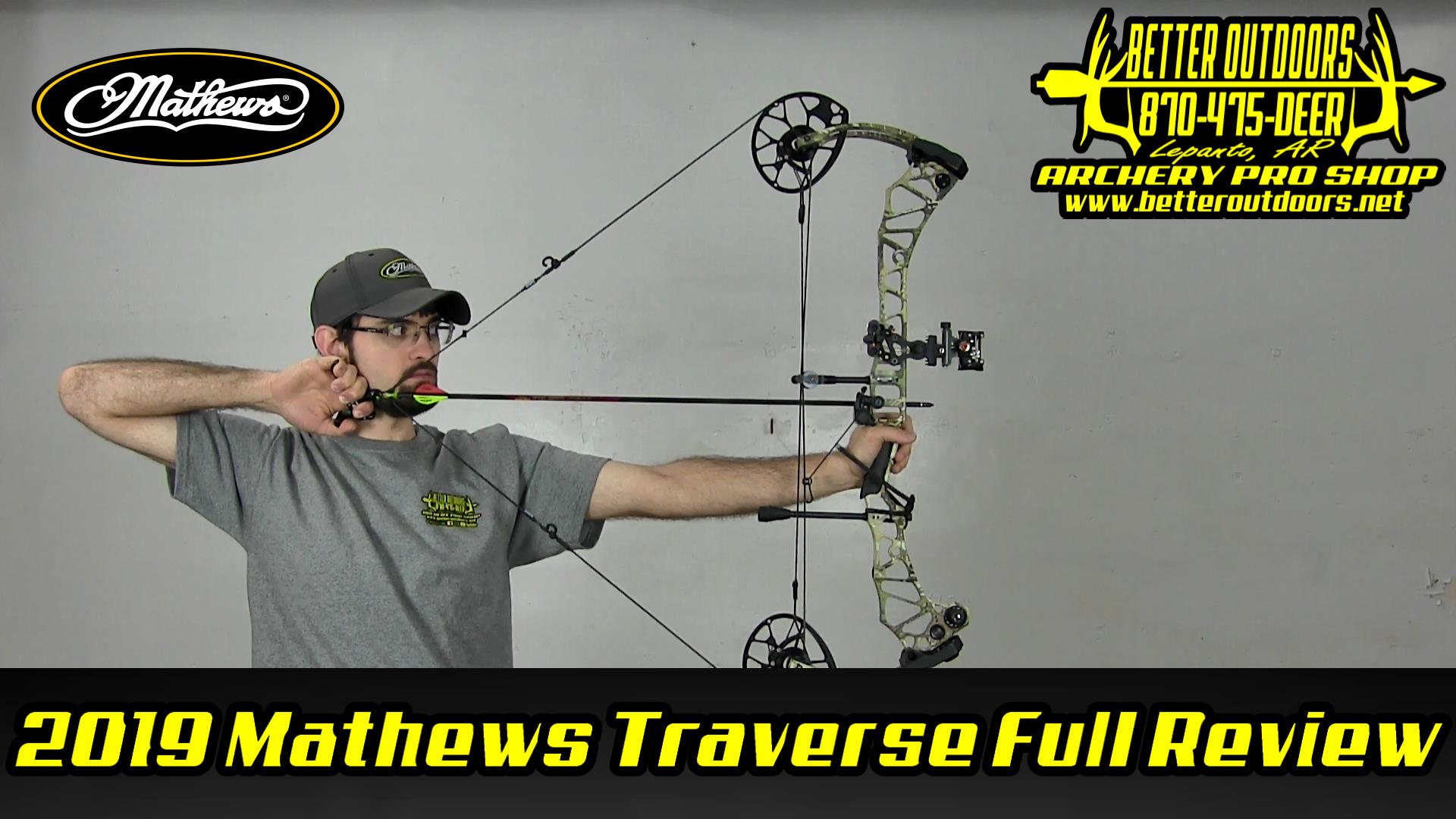 BOW REVIEW: 2019 Mathews Traverse Review, Shooting and Speed Test